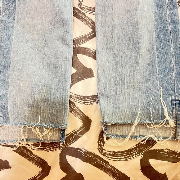 $349 Authentic 7 For ALL MANKIND Made in USA Women's Stretch Blue Jeans Sz.30X25 - Picture 5 of 12